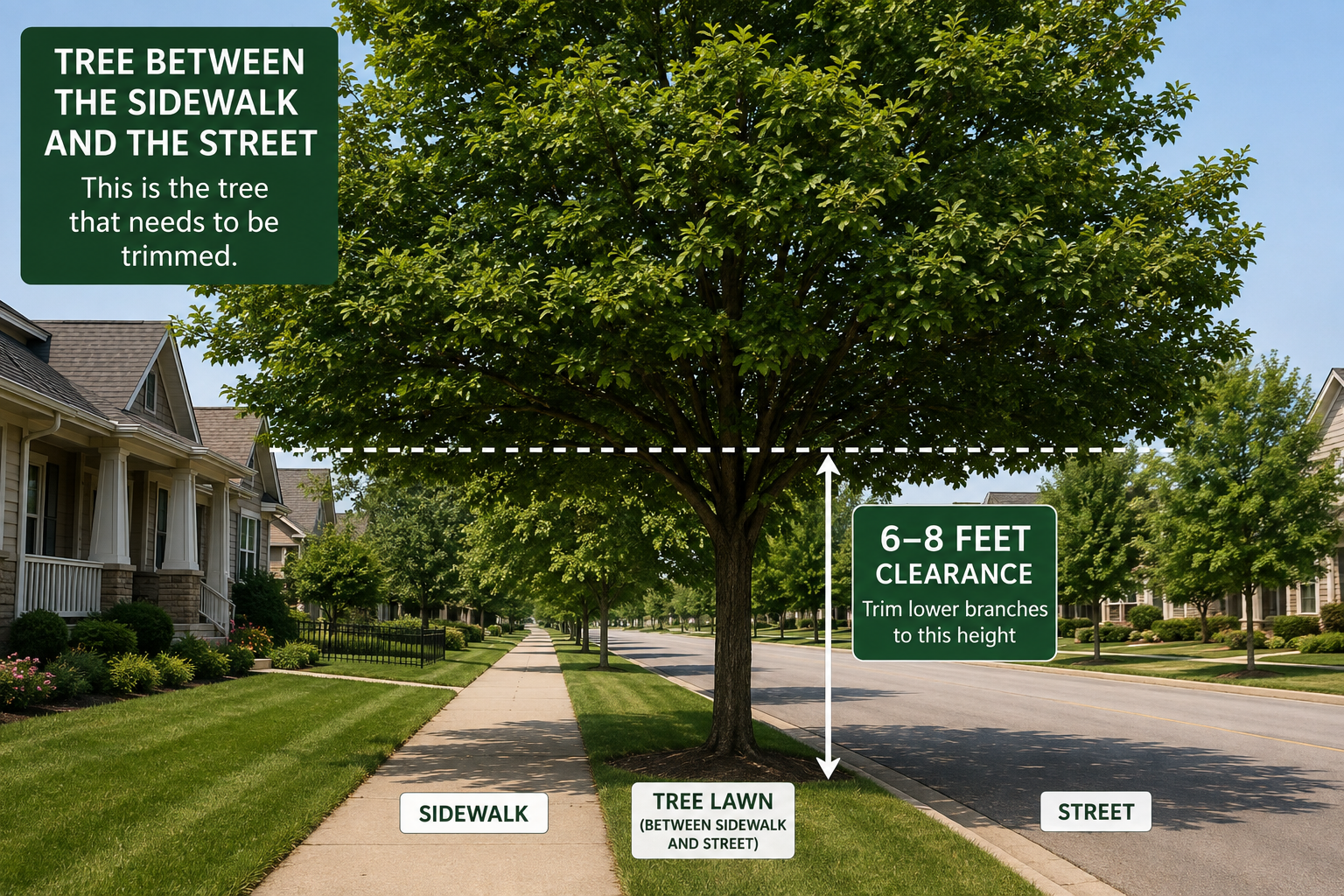 Street Tree Trimming – Action Requested by September 1